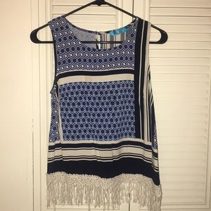 Beautiful patterned tank!